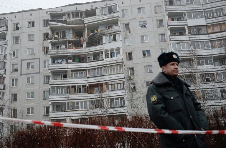 Взрыв газа произошел в девятиэтажке в Подмосковье