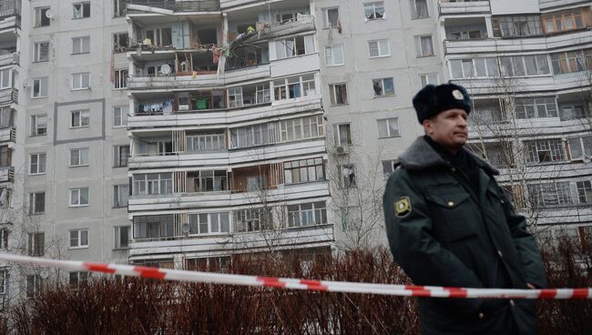 Взрыв газа произошел в девятиэтажке в Подмосковье