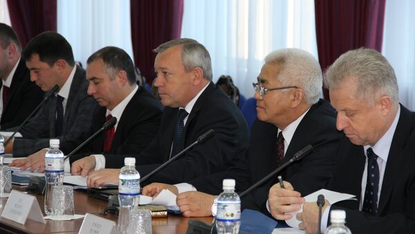 Заседание совместной российско-корейской рабочей группы по реализации соглашения между правительством России и КНДР в Благовещенске, 12.11.2013