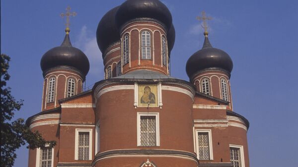 Собор Донской иконы Божией Матери в Донском монастыре. Архивное фото