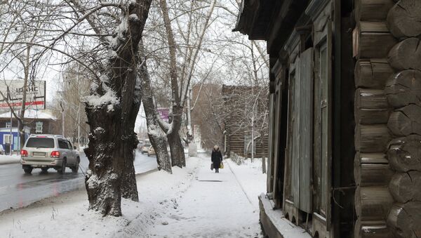 Начало зимы в Томске, фото из архива