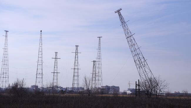 Снос радиоцентра в Самаре, фото с места события