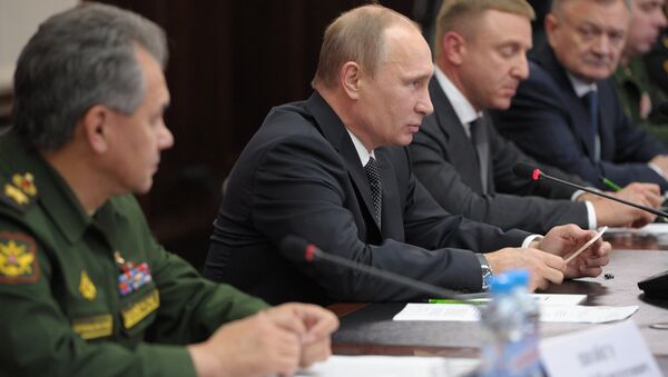 В. Путин посетил Рязанское воздушно-десантное училище