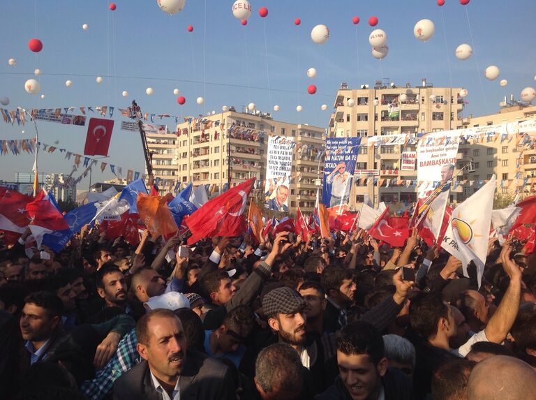 Визит главы Курдской автономии Ирака Масуда Барзани  в Диярбакыр.