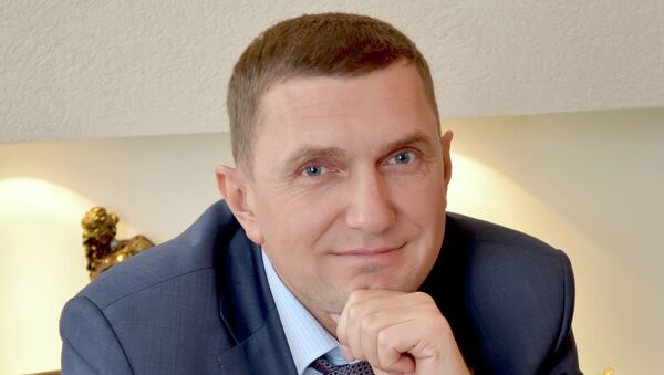 Генеральный директор банка Левобережный Владимир Шапоренко