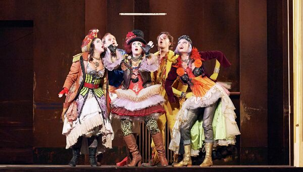 Постановка оперы Волшебная флейта в Венской опере