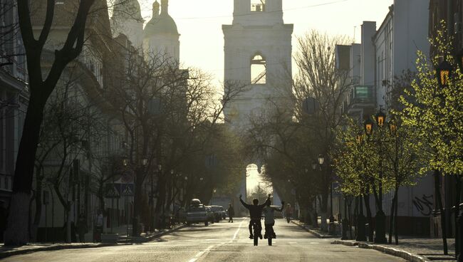 Города России. Астрахань. Архивное фото