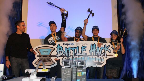 Команда из России выиграла международный PayPal Battle Hack. Фото с места событий