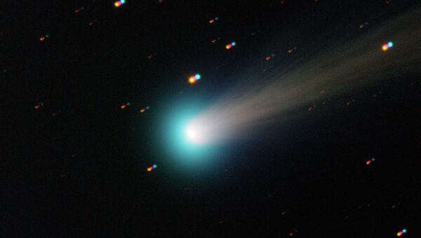 Снимок кометы C/2012 S1 (ISON), сделанный телескопом TRAPPIST Европейской южной обсерватории 15 ноября