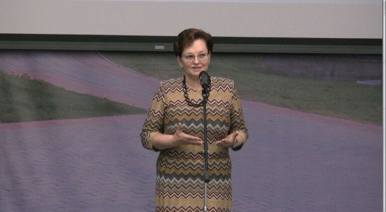 Козловская призвала томичей быть человечнее и заняться меценатством Козловская призвала томичей быть человечнее и заняться меценатством