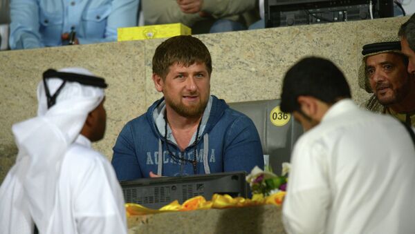 Глава Чеченской Республики Рамзан Кадыров в ОАЭ