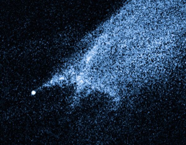 Безголовая комета P/2010 A2 - след столкновения астероидов