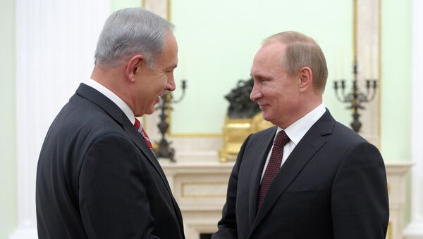 В.Путин встретился с Б.Нетаньяху. Фото с места события