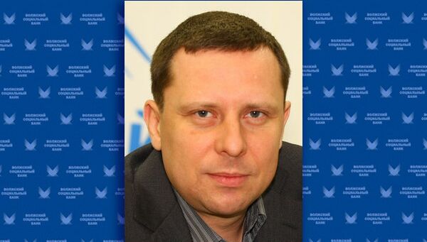 Председатель правления Волжского социального банка Валерий Кучканов, архивное фото