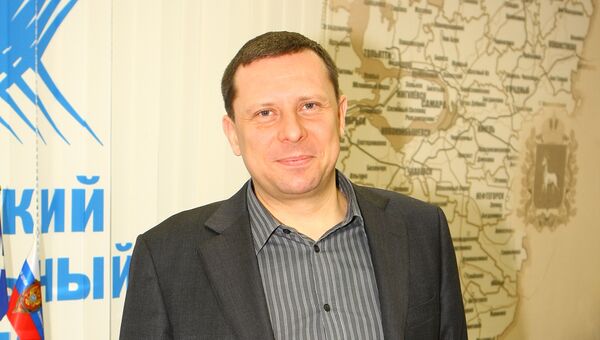 Председатель правления Волжского социального банка Валерий Кучканов, архивное фото