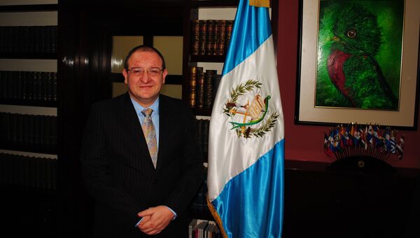 Министр иностранных дел Гватемалы Фернандо Каррера. Архивное фото