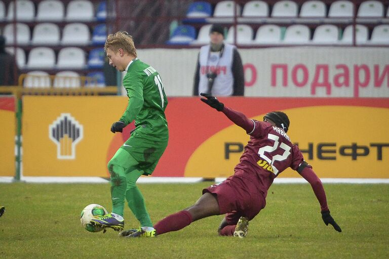 Роковое удаление: Томь уступила Рубину 0:1