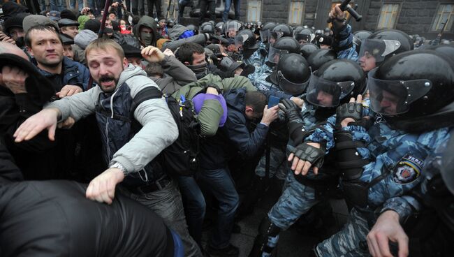 Митинг За европейскую Украину в Киеве