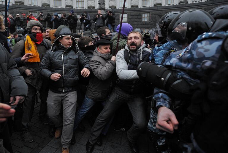 Митинг За европейскую Украину в Киеве