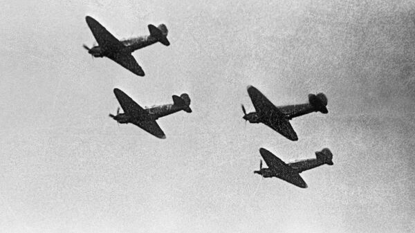 Самолеты эскадрильи Нормандия-Неман. Архивное фото