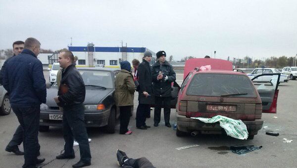 Обстрел автомобиля в Тольятти, архивное фото
