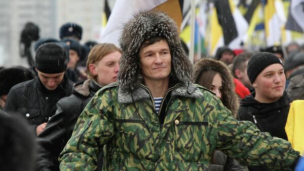 Лидер движения Русский прорыв в Новосибирске Евгений Логинов, архивное фото