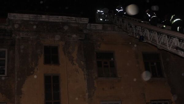 Пожар на Ленинградском металлическом заводе. Фото с места события