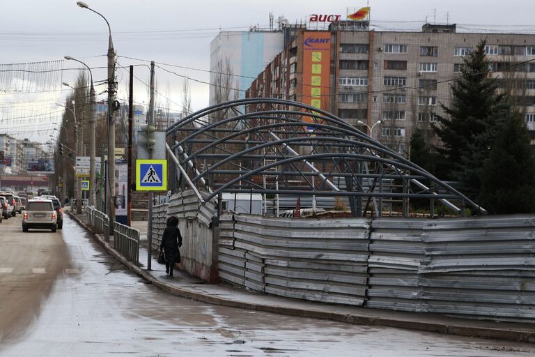 Строительство станции метро Алабинская в Самаре