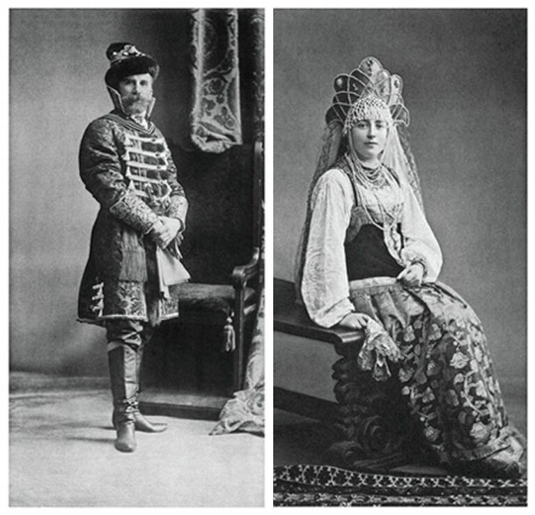 Из серии Костюмированный бал в Зимнем дворце. 1903 год Из серии Костюмированный бал в Зимнем дворце. 1903 год