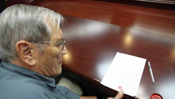Гражданин США Мерилл Ньюман, обвиняемый в КНДР. Архивное фото