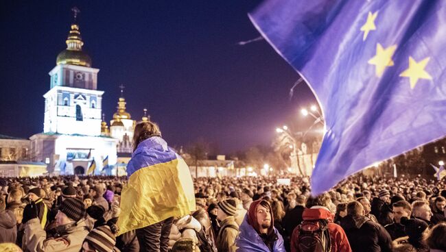 В Киеве продолжаются народные волнения