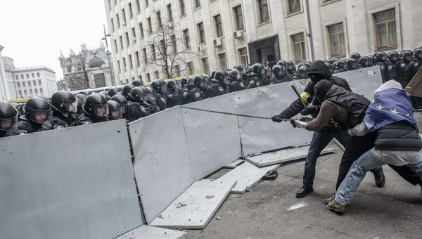 Акция сторонников евроинтеграции Украины. Архивное фото