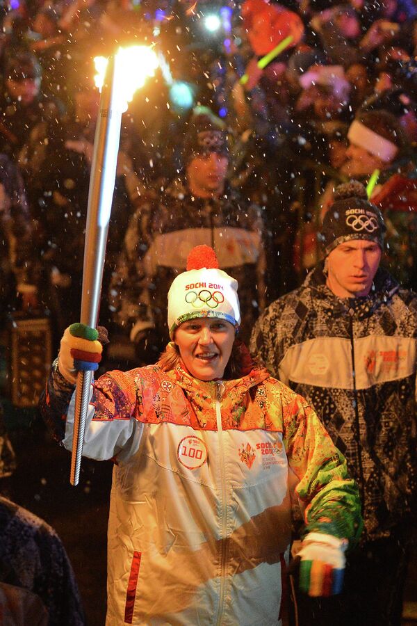 Эстафета олимпийского огня в Томске: 20 километров истории