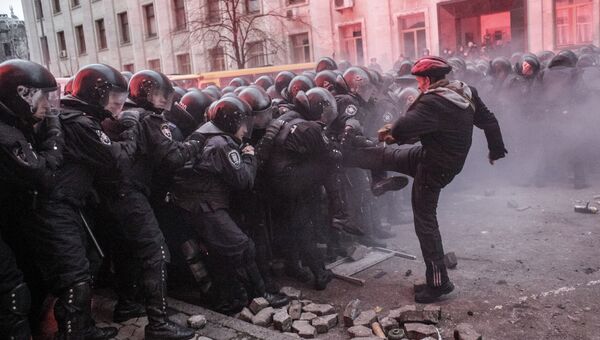 Акция сторонников евроинтеграции Украины, фото с места событий
