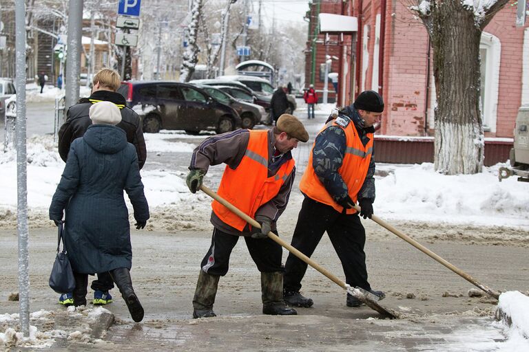 Снежная каша и снежная сказка: в Томске наступила зима за одну ночь