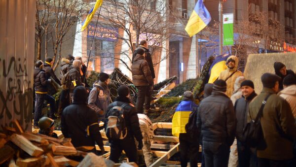 Акции сторонников евроинтеграции Украины в Киеве, фото с места события