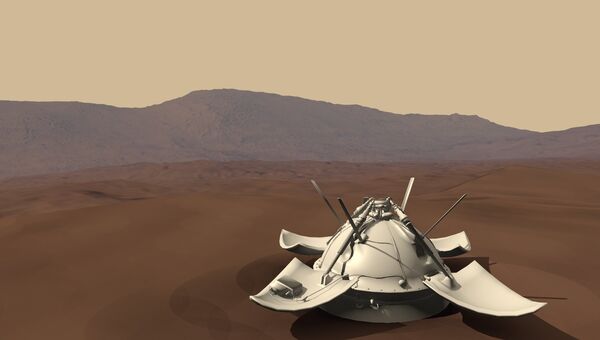 Пейзаж Марса, каким его мог увидеть Марс-3 