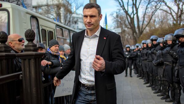 Лидер оппозиционной партии Удар Виталий Кличко, архивное фото