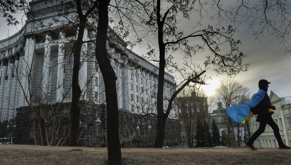 Здание Правительства Украины в Киеве. Архивное фото