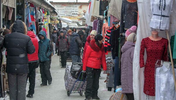 Гусинобродский рынок в Новосибирске