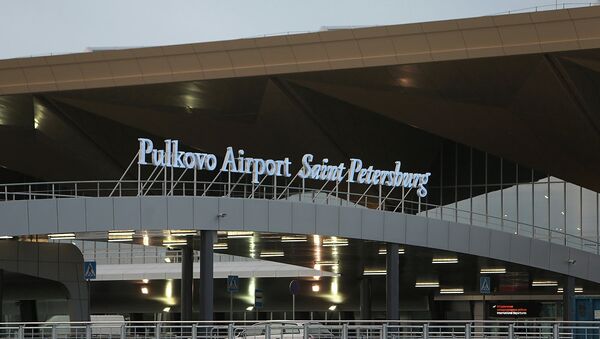 Пассажирский терминал в Пулково. Архивное фото