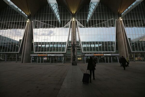 Новый пассажирский терминал в Пулково. Фото с места события