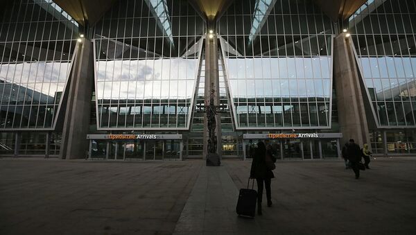 Открытие нового терминала петербургского аэропорта Пулково, фото с места события
