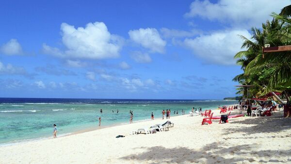 Пляж на острове Гуам. Архивное фото