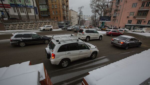 Снегопад во Владивостоке. Архивное фото