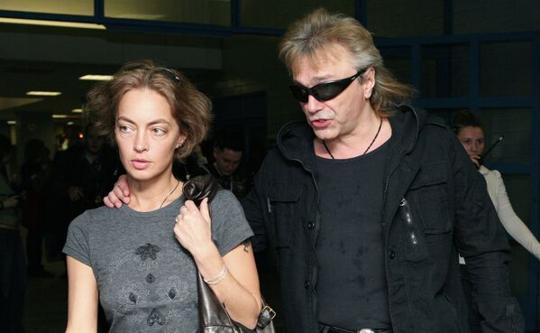 Лидер группы Алиса Константин Кинчев с супругой