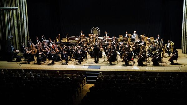 Симфонический оркестр Мариинского театра под управлением Валерия Гергиева. Архивное фото