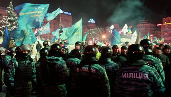 Штурм Майдана в Киеве. Фото с места событий