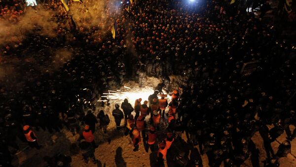 Штурм Майдана в Киеве. Фото с места событий