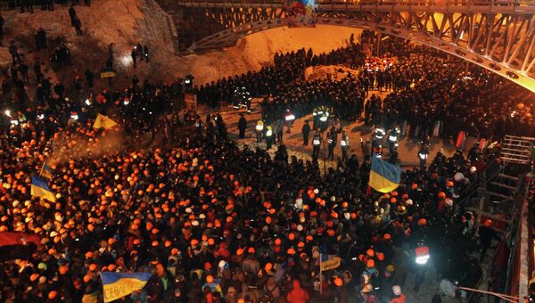 Штурм Майдана. Фото с места событий